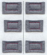 Collegiate Letter Xi (Crafty Cut Applique) (5 Inch)