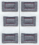 Collegiate Letter Xi (Crafty Cut Applique) (5 Inch)