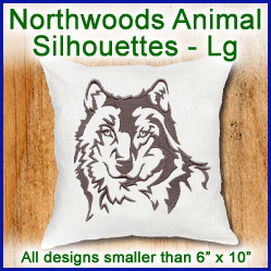 A Northwoods Animal Silhouettes Design Pack