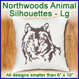 A Northwoods Animal Silhouettes Design Pack