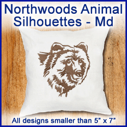 A Northwoods Animal Silhouettes Design Pack