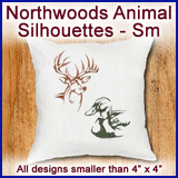 A Northwoods Animal Silhouettes Design Pack