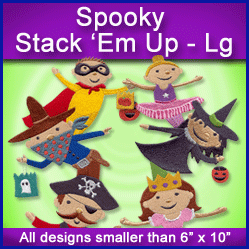 A Spooky Stack 'Em Up Design Pack