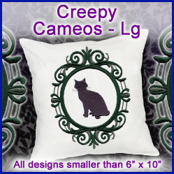 A Creepy Cameos Design Pack