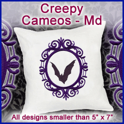 A Creepy Cameos Design Pack