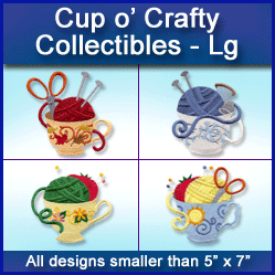A Cup o' Crafty Collectibles Design Pack