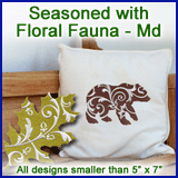 A Seasoned with Floral Fauna Design Pack