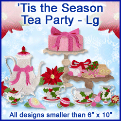 A 'Tis the Season Tea Party Design Pack