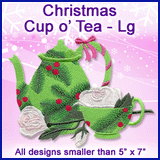 A Christmas Cup o' Tea Design Pack