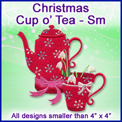 A Christmas Cup o' Tea Design Pack
