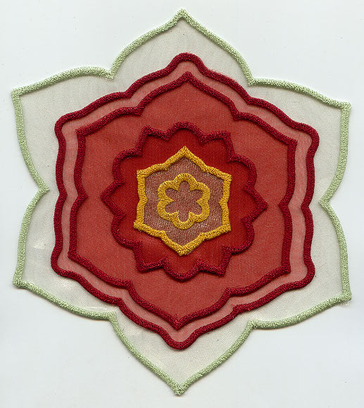 Poinsettia 3D (In-the-Hoop)