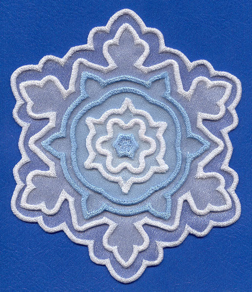 Snowflake 3D (In-the-Hoop)
