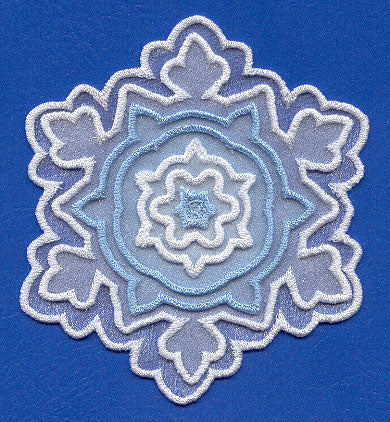 Snowflake 3D (In-the-Hoop)