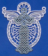 Sparkling Angel (Lace) (Mylar)