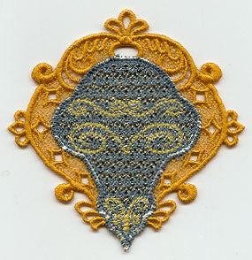 Sparkling Ornament (Lace) (Mylar)