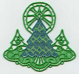 Sparkling Christmas Tree (Lace) (Mylar)