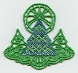 Sparkling Christmas Tree (Lace) (Mylar)