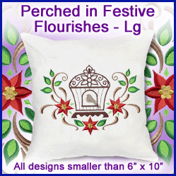 A Perched in Festive Flourishes Design Pack