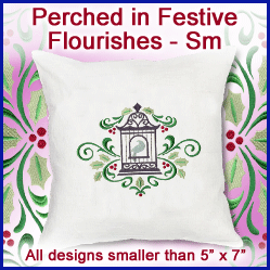 A Perched in Festive Flourishes Design Pack