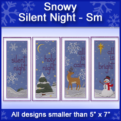 A Snowy Silent Night Design Pack