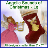 A Angelic Sounds of Christmas Design Pack