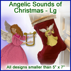A Angelic Sounds of Christmas Design Pack