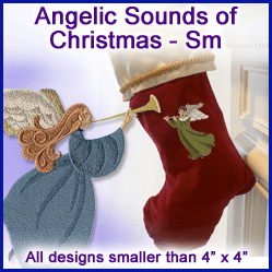 A Angelic Sounds of Christmas Design Pack