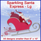A Sparkling Santa Express Design Pack