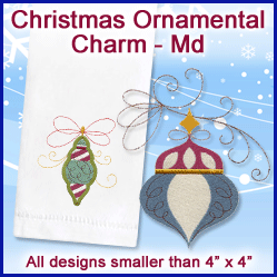 A Christmas Ornamental Charm Design Pack