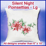 A Silent Night Poinsettias Design Pack