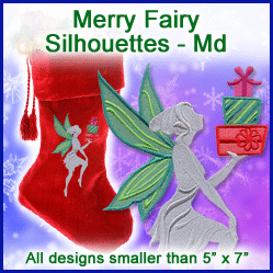 A Merry Fairy Silhouettes Design Pack