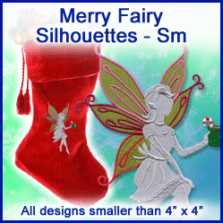 A Merry Fairy Silhouettes Design Pack