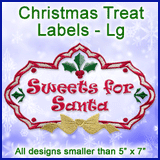 A Christmas Treat Labels Design Pack
