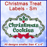 A Christmas Treat Labels Design Pack