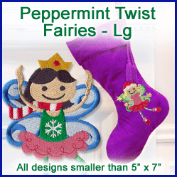 A Peppermint Twist Fairies Design Pack