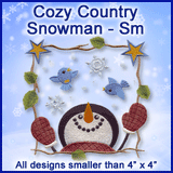 A Cozy Country Snowman Design Pack