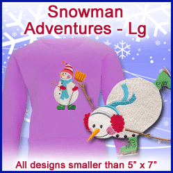 A Snowman Adventures Design Pack
