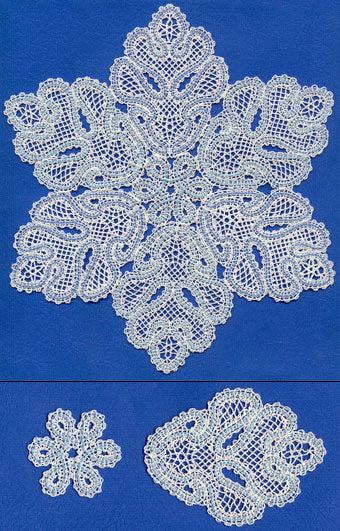 Snowflake Doily (Battenburg Lace)