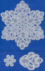 Snowflake Doily (Battenburg Lace)