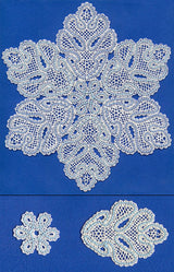 Snowflake Doily (Battenburg Lace)
