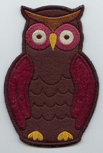 Owl Silverware Holder (In-the-Hoop)