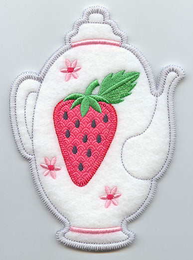 Teapot Silverware Holder (In-the-Hoop)