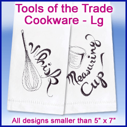 A Tools of the Trade Cookware Design Pack