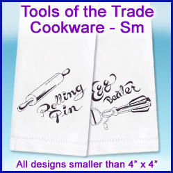 A Tools of the Trade Cookware Design Pack