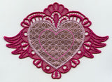 Heart (Lace) (Mylar)