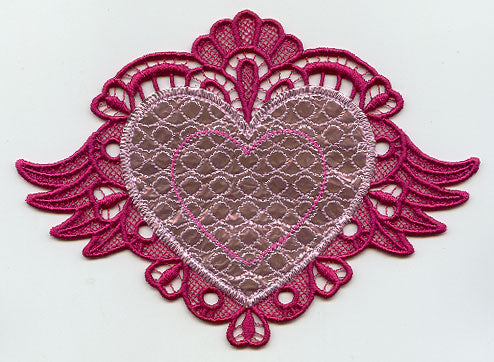 Heart (Lace) (Mylar)