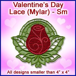 A Valentine's Day Lace (Mylar) Design Pack