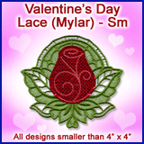 A Valentine's Day Lace (Mylar) Design Pack