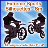 A Extreme Sports Silhouettes Design Pack