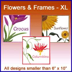 A Flowers and Frames Design Pack